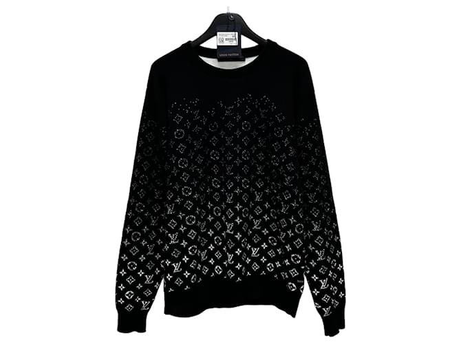 Louis Vuitton Gradient-Monogramm-Strick Silber 