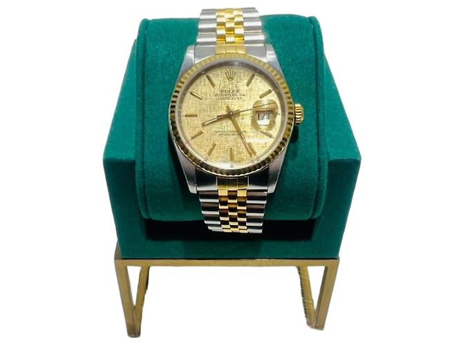 Rolex Orologio Datejust Oyster Perpetual Combi da uomo Multicolore