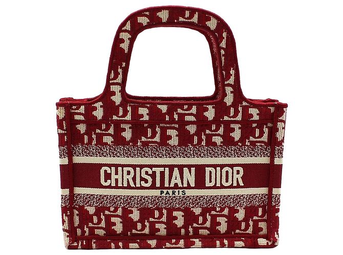 Dior Oblique Book Tote Mini Tote Bag
