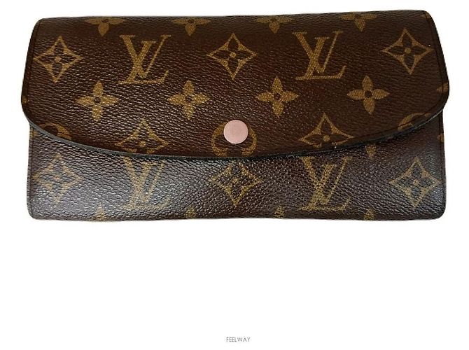 Louis Vuitton Emilie Long Wallet Black