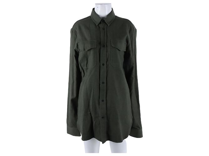 Balmain Camisa de manga larga Verde
