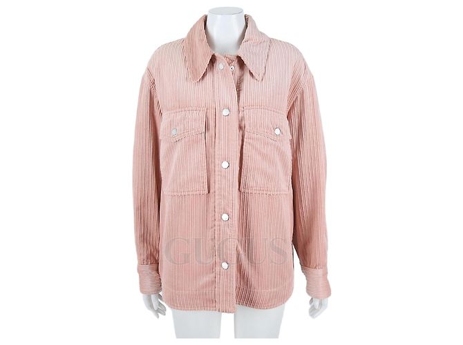 Isabel Marant Cordroy-Jacke Pink