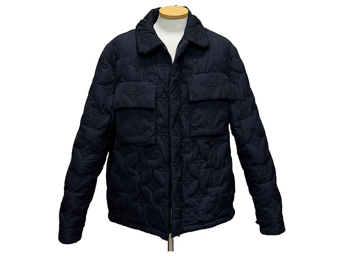 Louis Vuitton Bomber acolchoado Monogram Preto