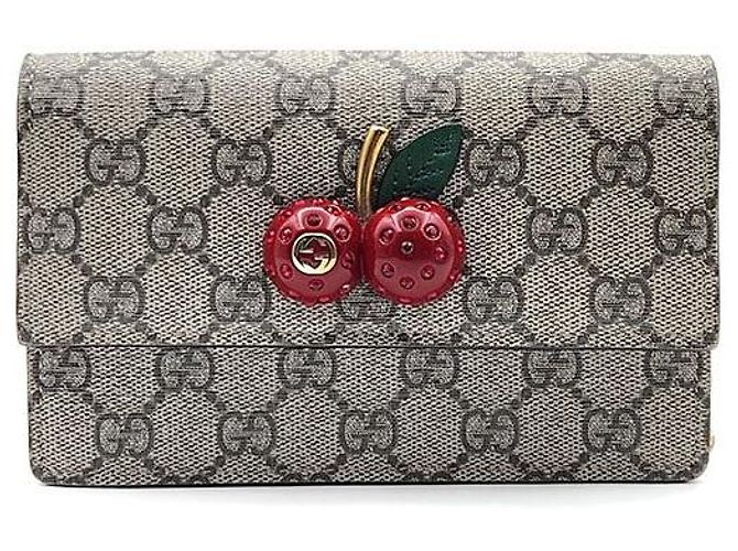 Gucci Mini bolsa transversal de corrente Cherry Multicor