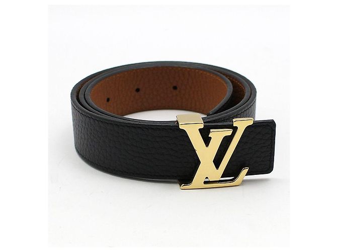 Louis Vuitton LV Initials Reversible Women's Belt Brown