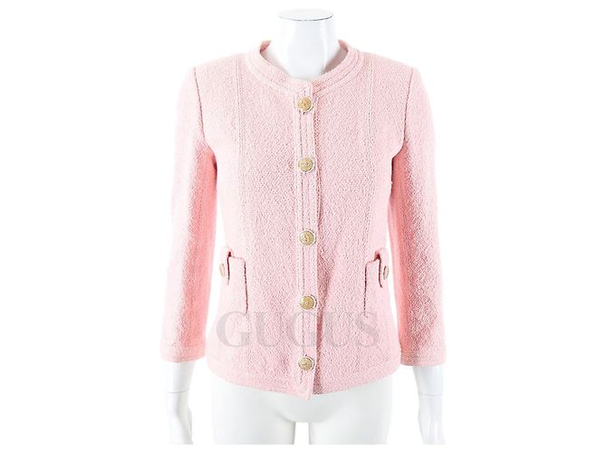Chanel Tweed Jacket Pink