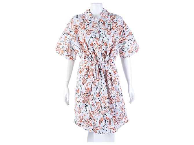 Hermès Hemdkleid Mehrfarben
