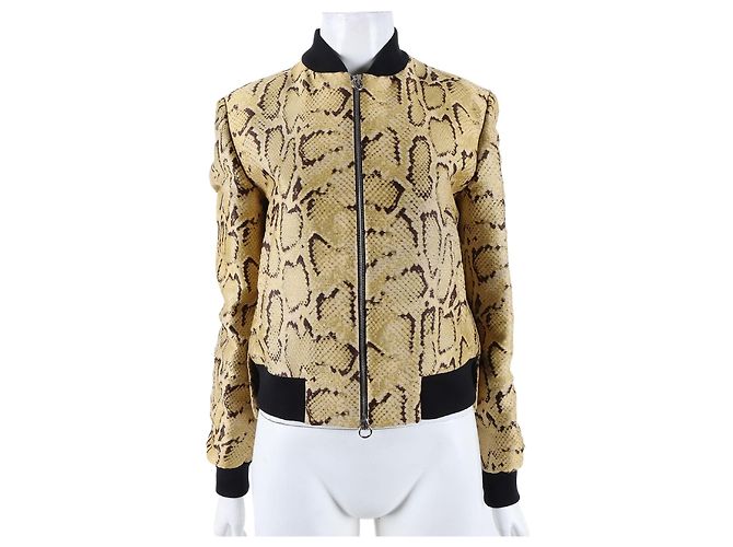 Stella Mc Cartney Giacca Blouson Stella McCartney con zip Giallo