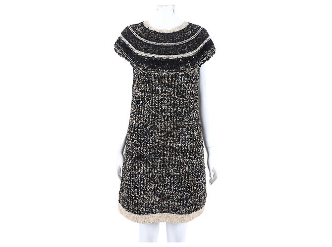 Abito in maglia Chanel Nero