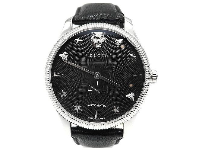 Gucci Relógio de aço atemporal Multicor