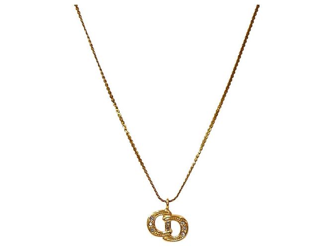 Dior Collana Cubic CD Gold D'oro 