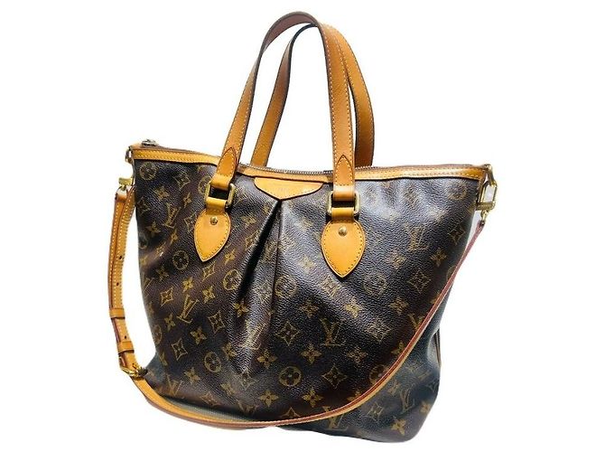 Bolsa Tote Louis Vuitton Monogram Canvas Palermo PM Bolsa de Ombro Multicor