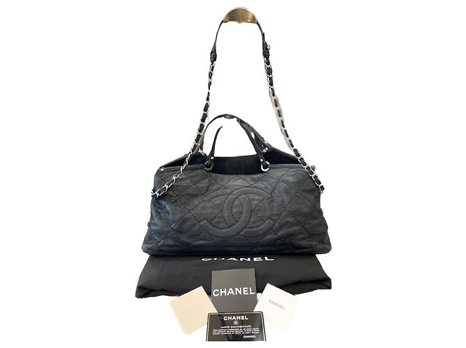 Chanel Tote e Bolsa de Ombro COCO Logo Quilted Edition Multicor