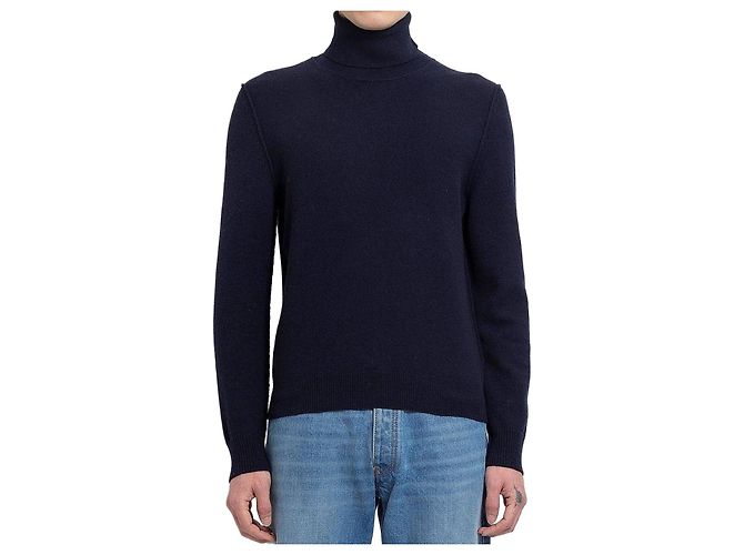 Maison Martin Margiela Maison Margiela Rollkragenpullover aus Kaschmir Schwarz