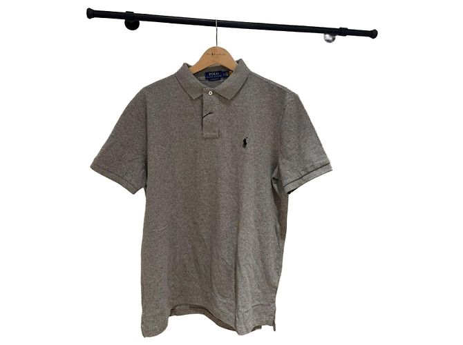Ralph Lauren Polo-Mesh Kurzarm-T-Shirt Weiß