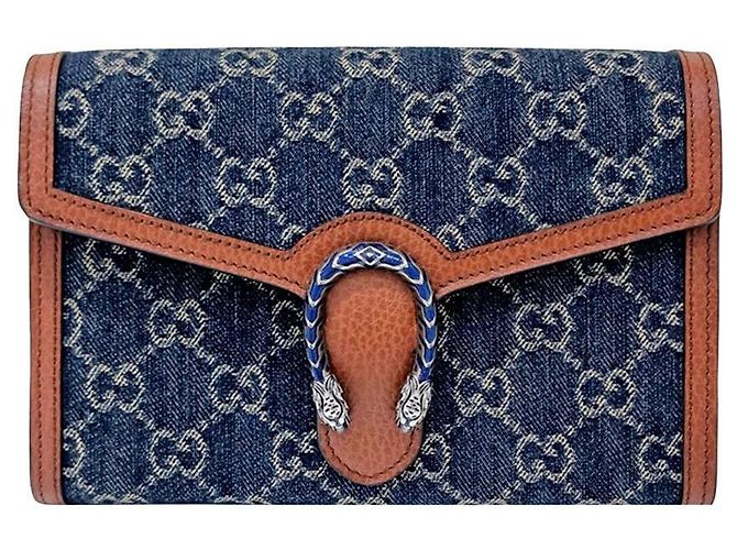 Gucci Mini bolsa de corrente Dionysus Marrom
