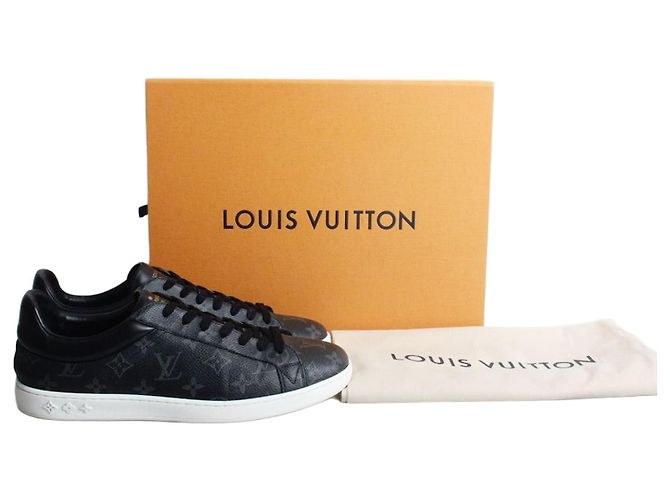 Louis Vuitton Eclipse Monogram Sneakers Orange