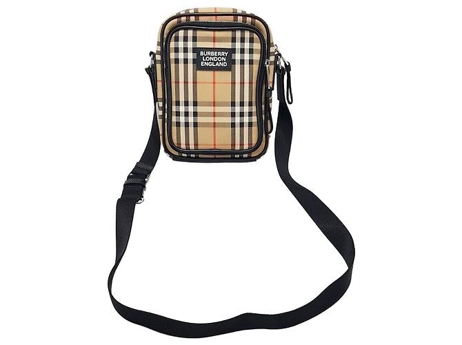 Burberry Bolsa transversal Check Multicor