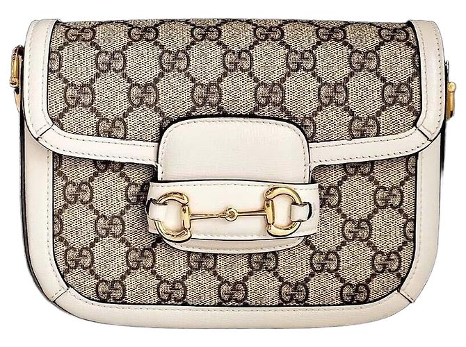 Horsebit 1955 Gucci Mini bolsa Horsebit Marrom