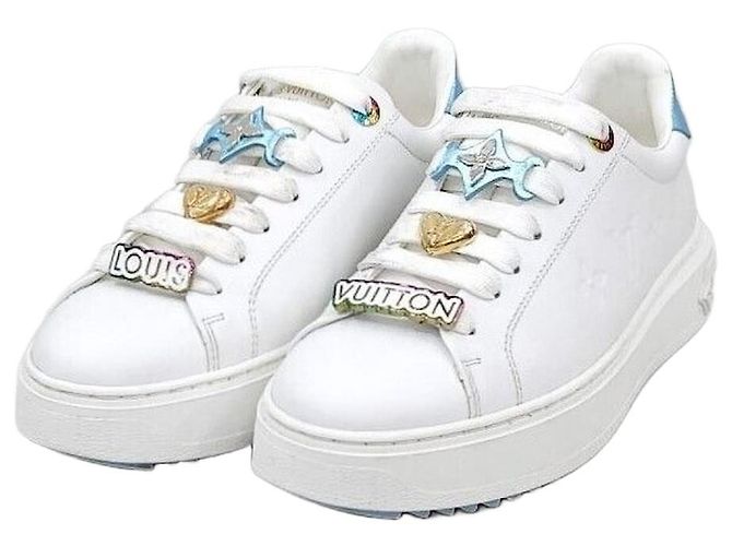 Louis Vuitton Sneakers Monogram Timeout Argento 