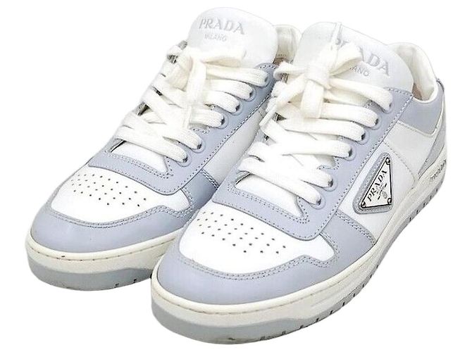 Prada Triangular Logo Downtown Sneaker