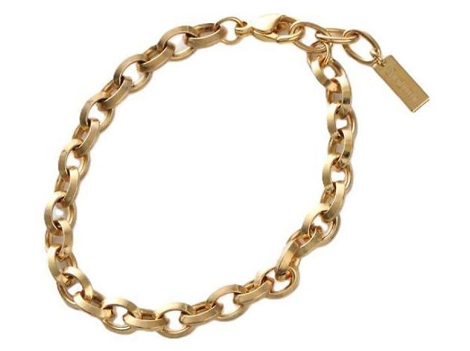 Saint Laurent Bracciale Peak Chain D'oro