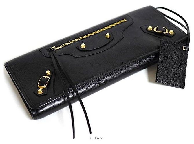 Balenciaga Clutch envelope grande Preto
