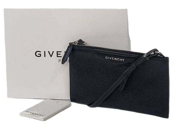 Givenchy Mini borsa a tracolla Antigona WOC Argento