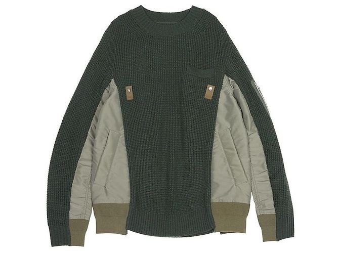 Sacai Malha para homem Preto