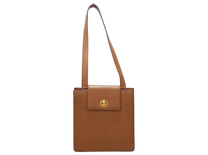 Bulgari Borsa a tracolla in pelle Marrone