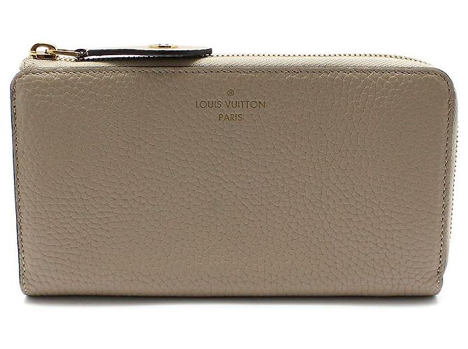 Louis Vuitton Portafoglio lungo Comet Taurillon Zippy Marrone