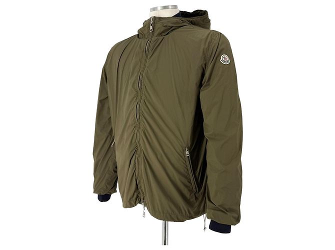 Moncler Men's Reversible Windbreaker Knit Jacket
