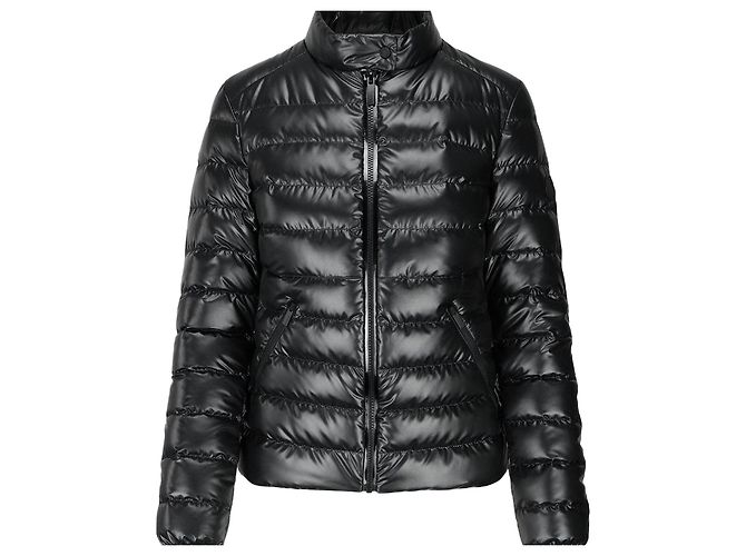 Moncler Leichte Daunenjacke Schwarz