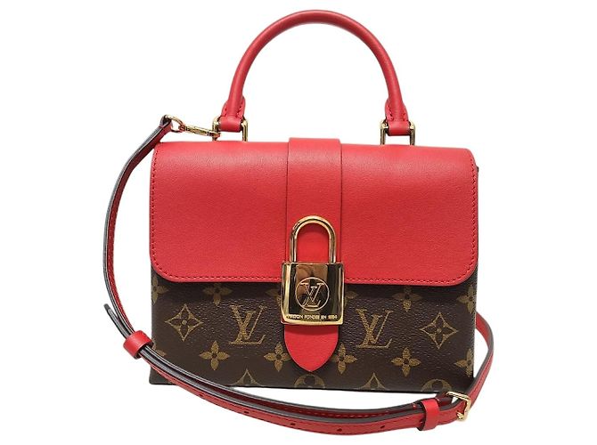 Louis Vuitton Borsa a tracolla Rocky BB con monogramma rosso