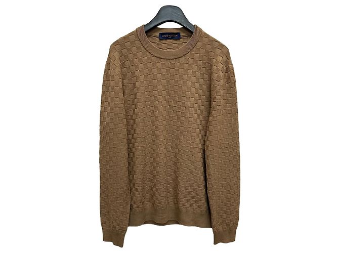 Louis Vuitton Damier Signature Strick Braun
