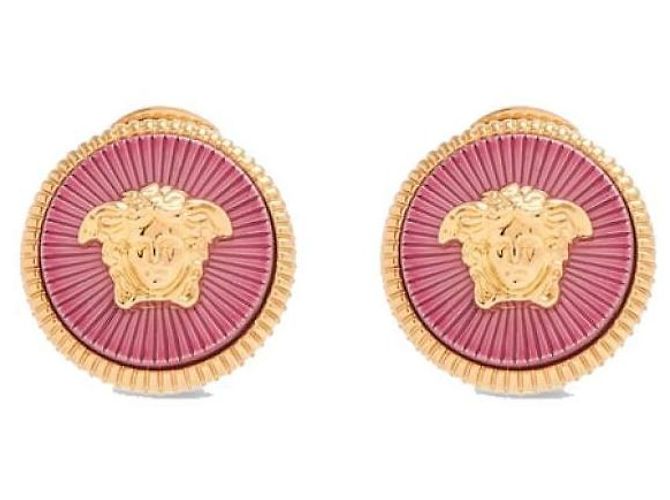 Versace BIGGIE STUD STECKER Pink 
