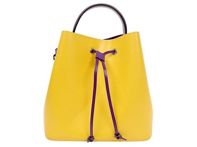 Néonoé Louis Vuitton Lemon Epi NeoNoe Gelb