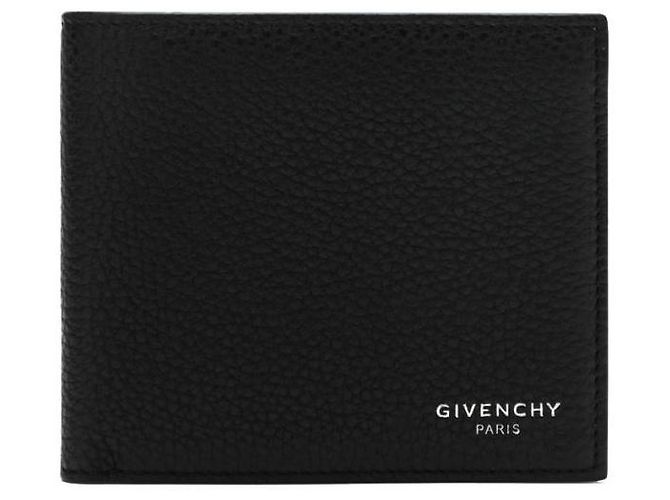 Givenchy Grain Leather Wallet Black