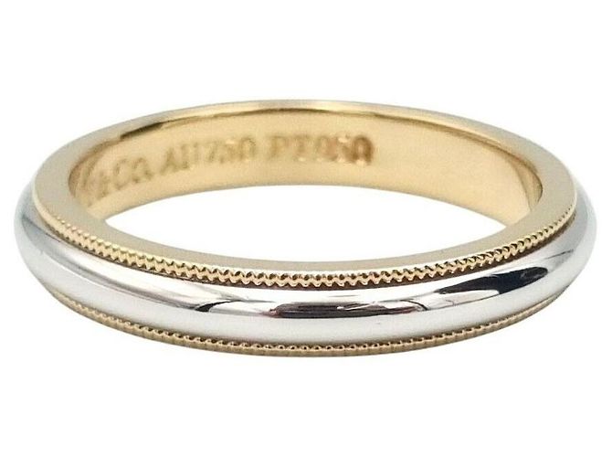 Tiffany & Co Anello combinato Millegrain Multicolore