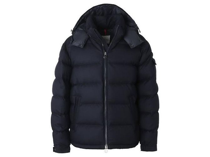 Moncler MONTGENEVRE Short Down Jacket Blue