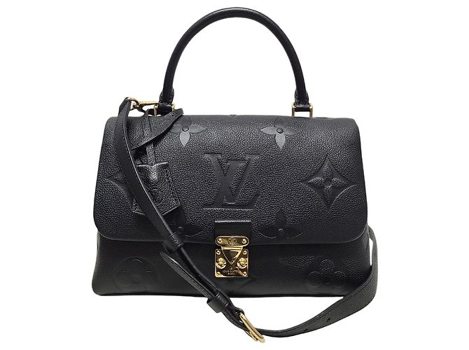 Louis Vuitton Black Monogram Empreinte Madeleine
