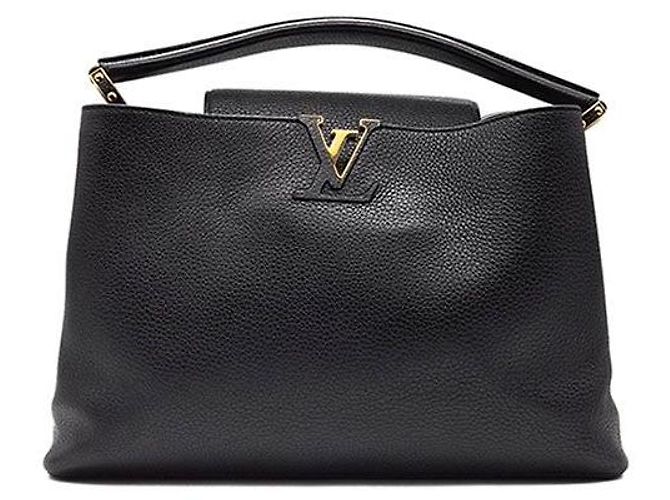 Louis Vuitton Capucines MM Preto