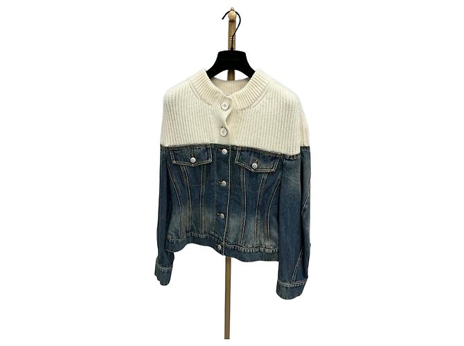 Alexander Mcqueen Giacca di denim Taglia Multicolore