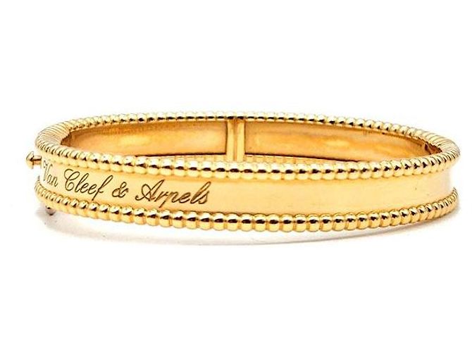 Van Cleef & Arpels Bracciale Perlée Van Cleef Arpels D'oro 