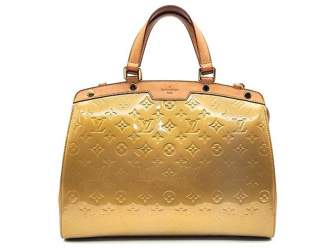 Louis Vuitton Vernis Brea GM Orange