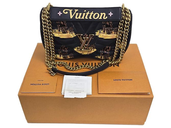 Louis Vuitton Bolsa de Corrente New Wave MM Edição Limitada Azul