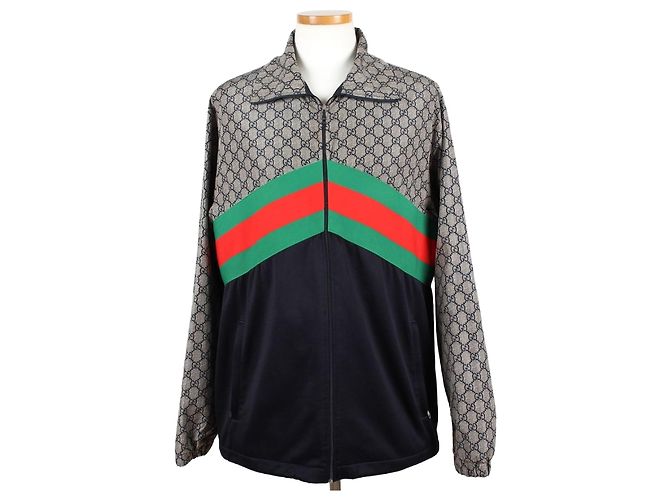 Gucci Giacca a vento in jacquard Multicolore