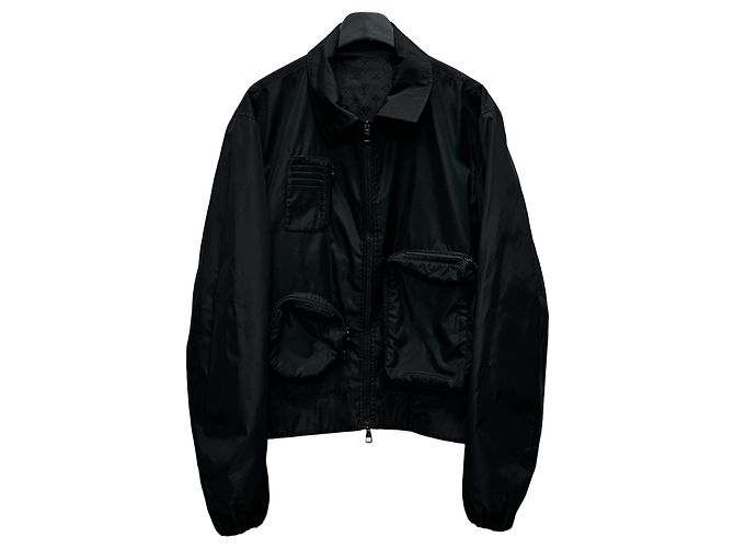 Louis Vuitton Giacca utility Monogram Argento