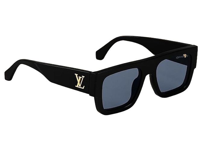 Louis Vuitton Oversized-Sonnenbrille in quadratischer Form, Schwarz