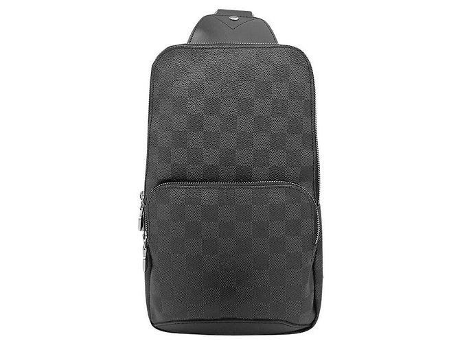 Louis Vuitton Slingback Graphite Avenue Preto